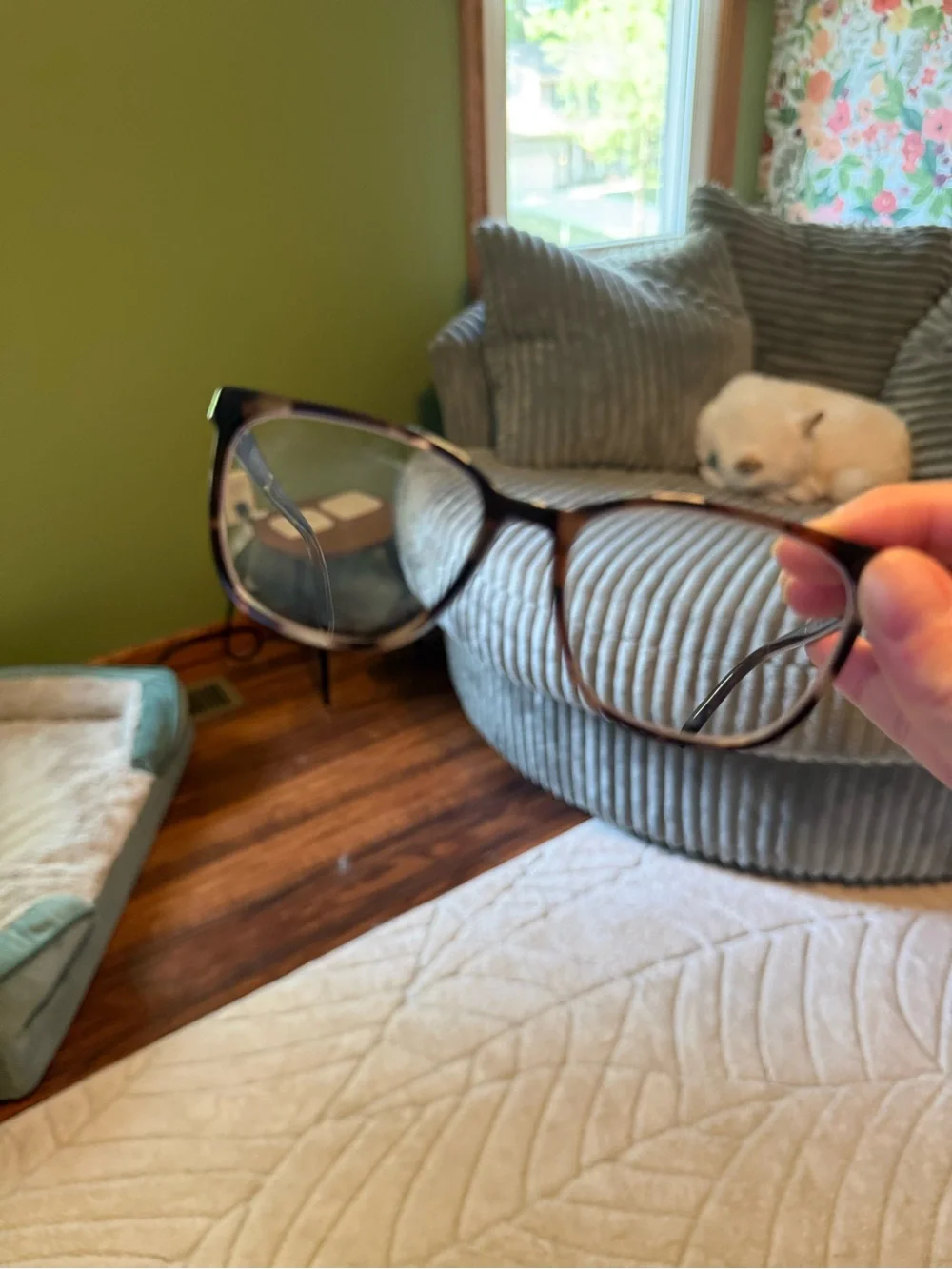 NWOT Warby Parker Esme Sesame Tortoise Narrow Blue Light Glasses